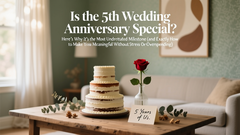 5th Anniversary: The Science-Backed Marriage Turning Point