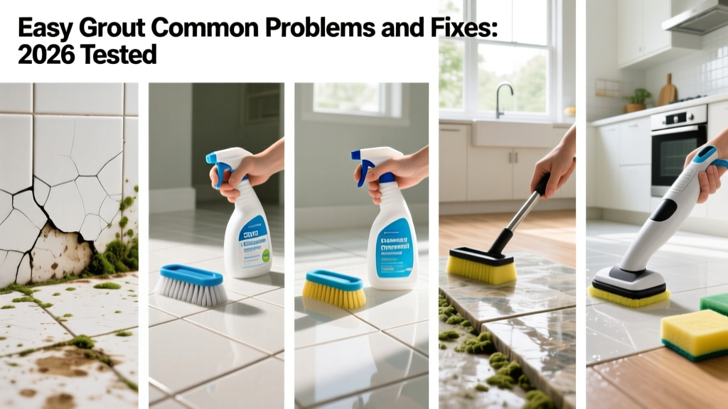 Easy Grout Common Problems and Fixes: 2026 Tested
