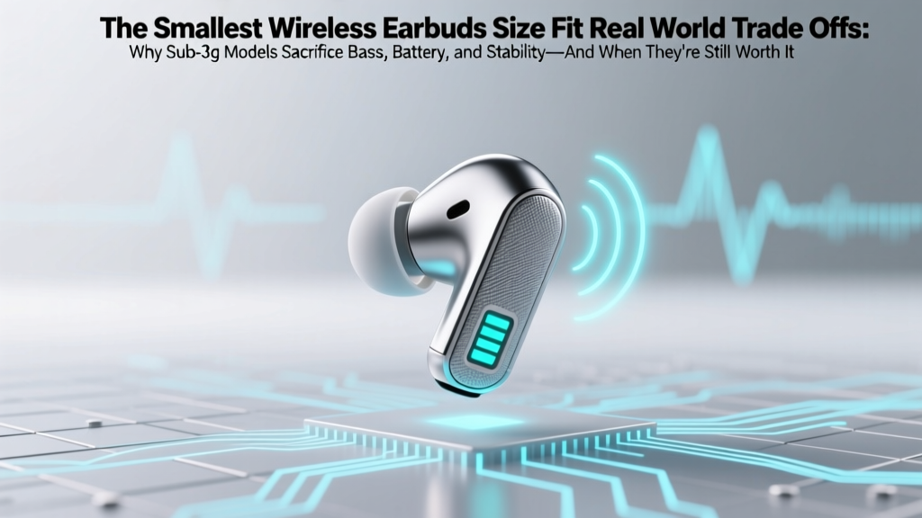 The Smallest Wireless Earbuds Size Fit Real World Trade Offs: Why Sub-3g Models Sacrifice Bass, Battery, and Stability—And When They’re Still Worth It