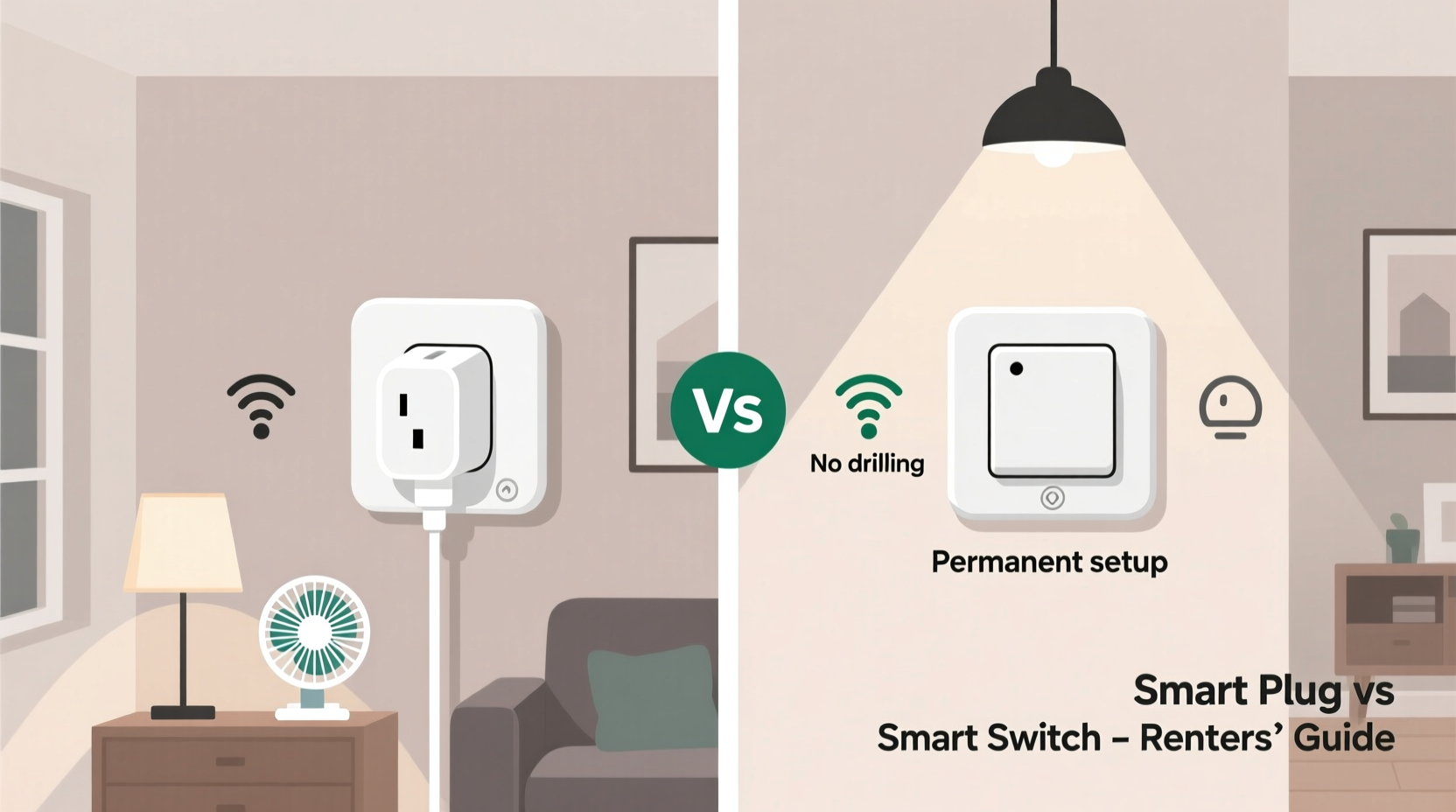Smart Plug Vs Smart Switch Which Gives Better Control For Rental Apartments