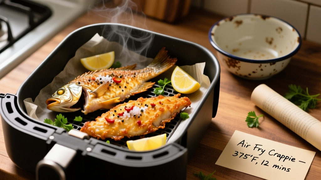 Air Fry Crappie Fillets: Crispy, Juicy & Oil-Free