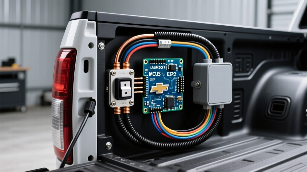 Chevy Colorado Electrical Outlet on Canyon Truck Bed Location & Wiring