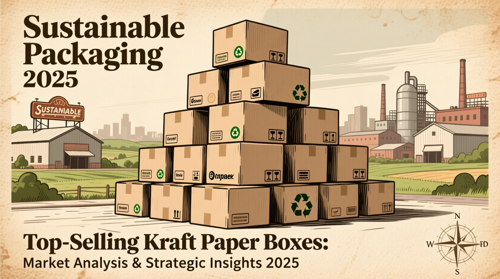 kraft paper box top sellers