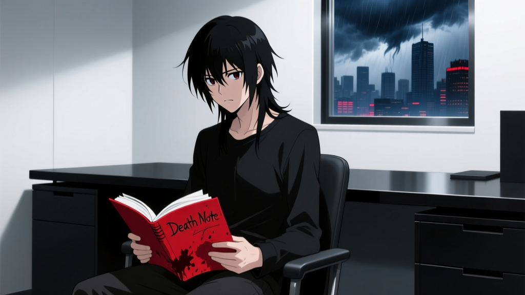 Light Yagami Handwriting Analysis Death Note