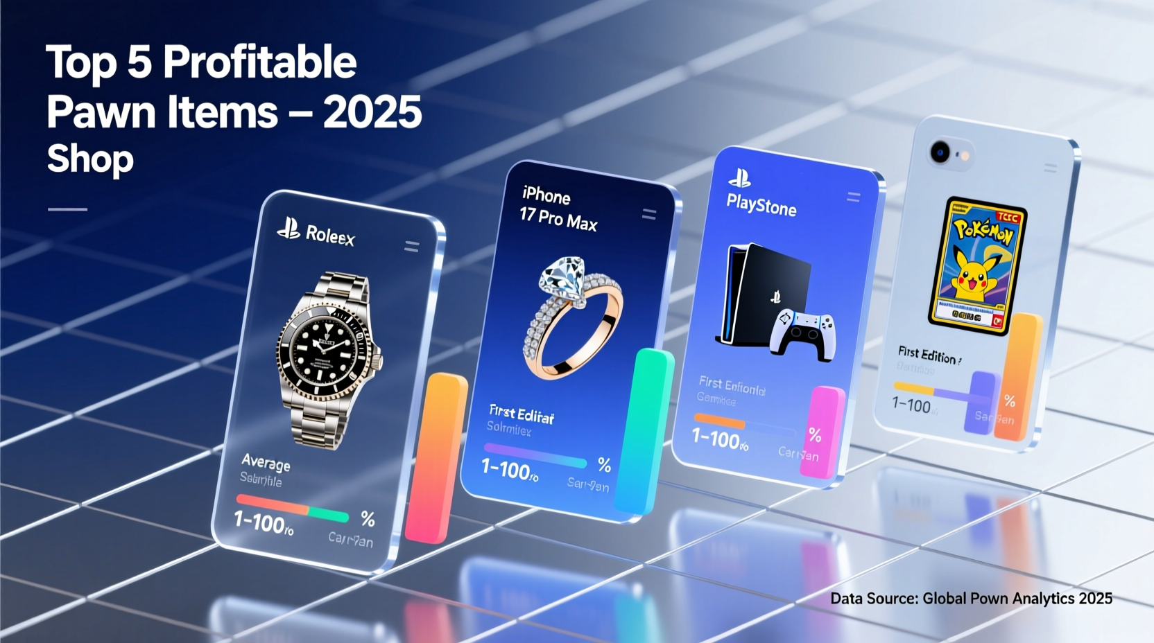 Top 5 Most Profitable Pawn Shop Items in 2025 (Data-Backed)