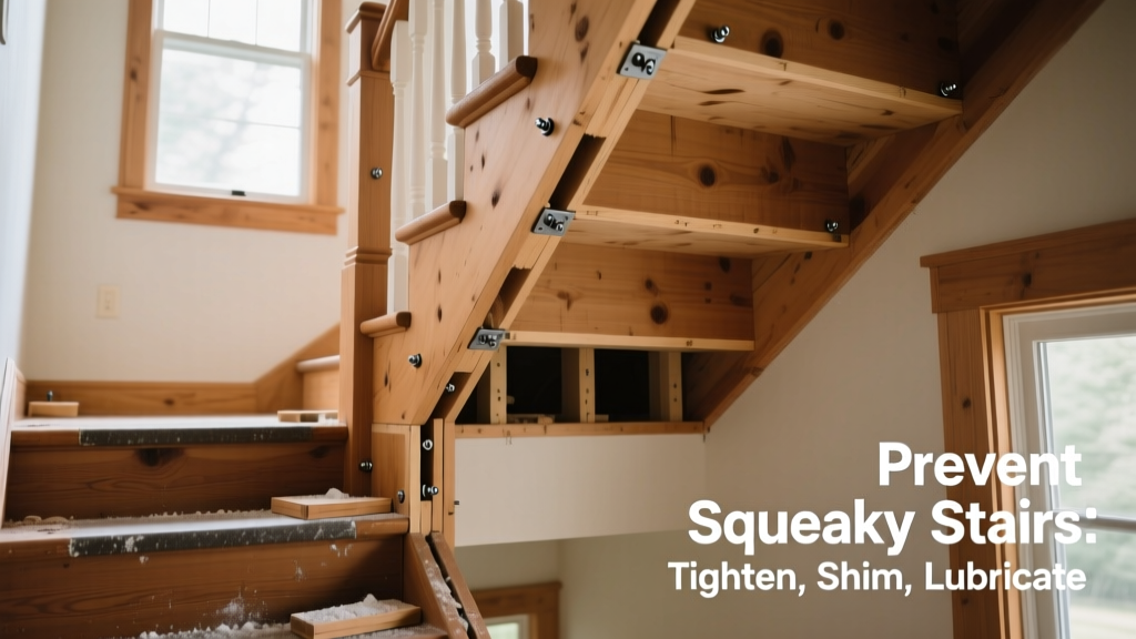 How to Prevent Squeaky Stairs in Wood-Framed Homes