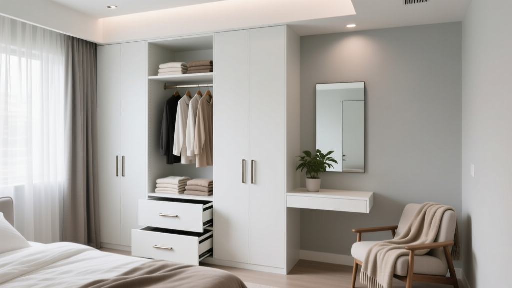 Compact Wardrobe Ideas for Small Rooms