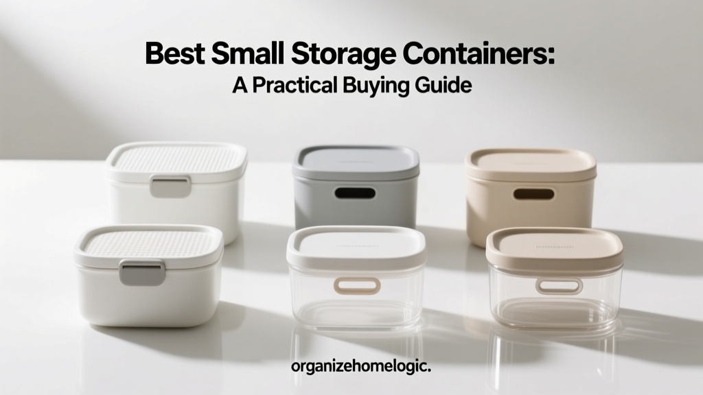 Best Small Storage Containers: A Practical Buying Guide