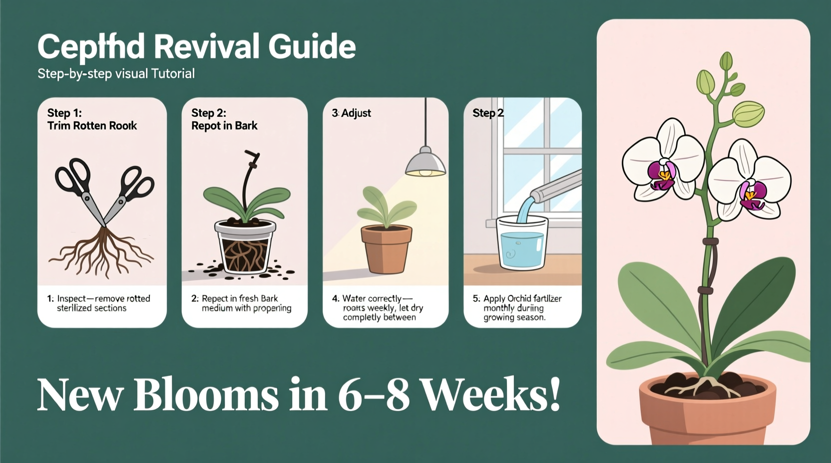 how to revive a dead orchid simple steps to trigger new blooms