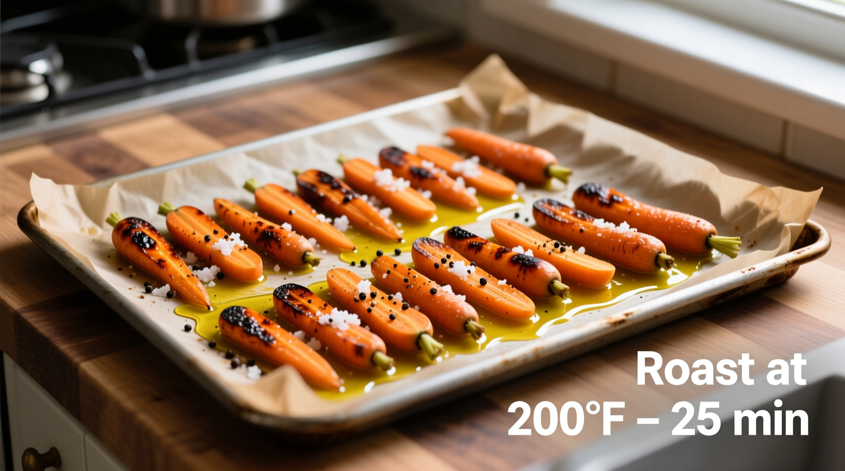 how to cook carrots in the oven