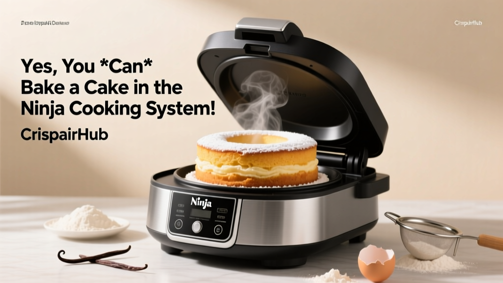 Yes, You *Can* Bake a Cake in the Ninja Cooking System!