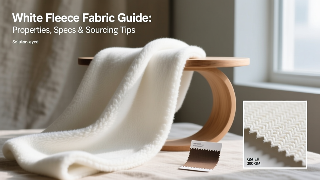 White Fleece Fabric Guide: Properties, Specs & Sourcing Tips
