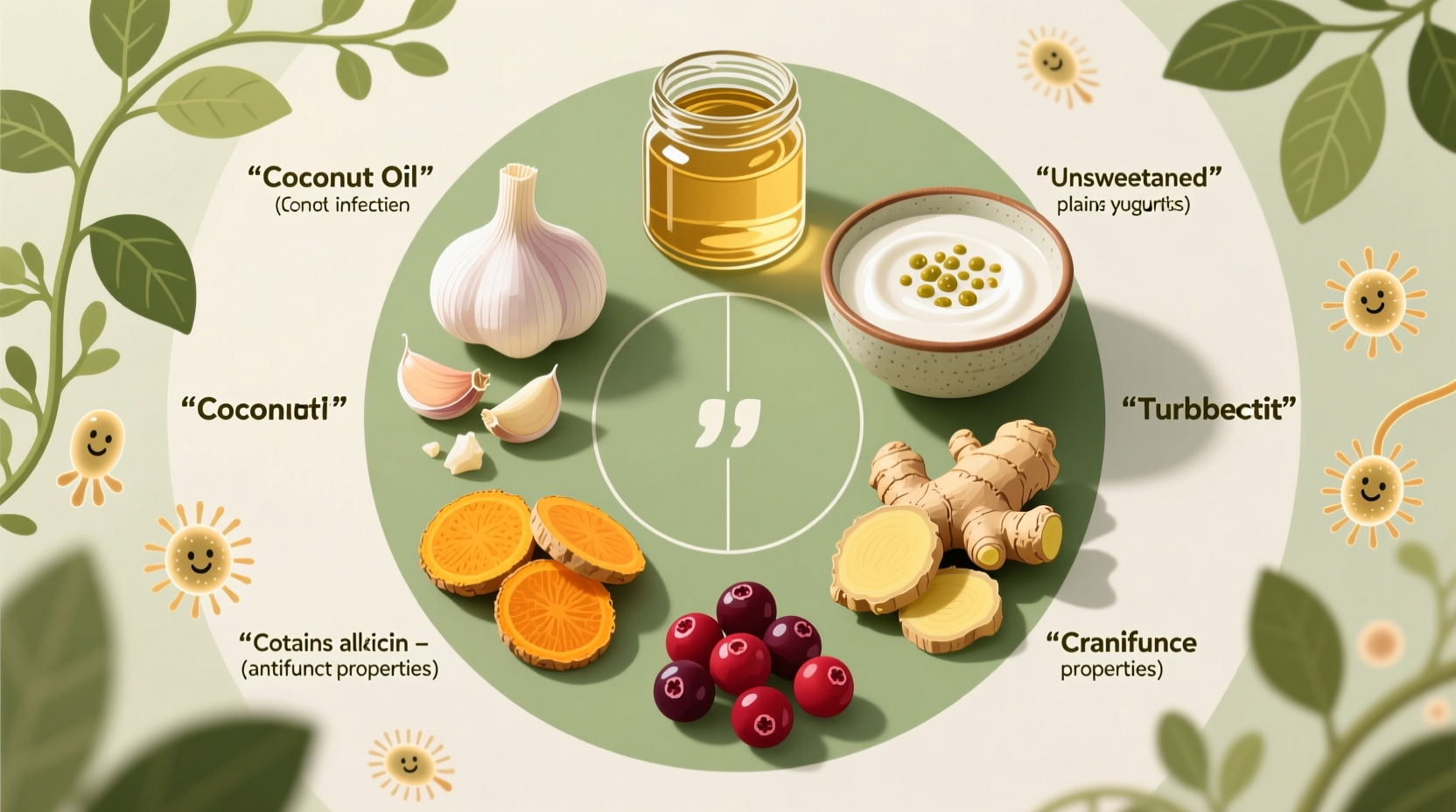 Natural foods that help combat yeast infections