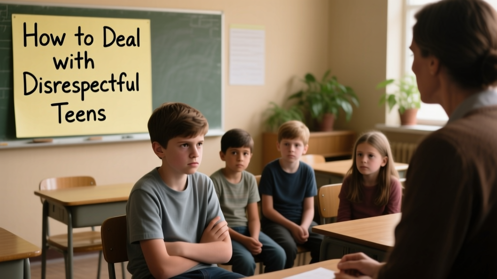 How To Deal With Disrespectful Teens: Evidence-Based Strategies for Parents and Educators