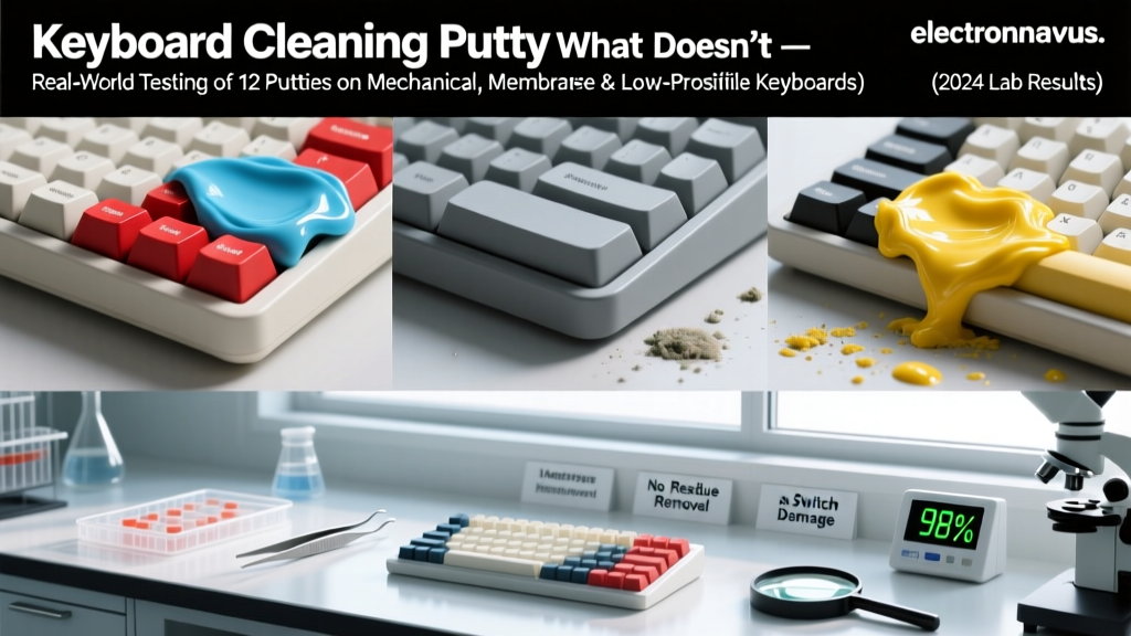 Keyboard Cleaning Putty: What Works, What Doesn’t — Real-World Testing of 12 Putties on Mechanical, Membrane & Low-Profile Keyboards (2024 Lab Results)