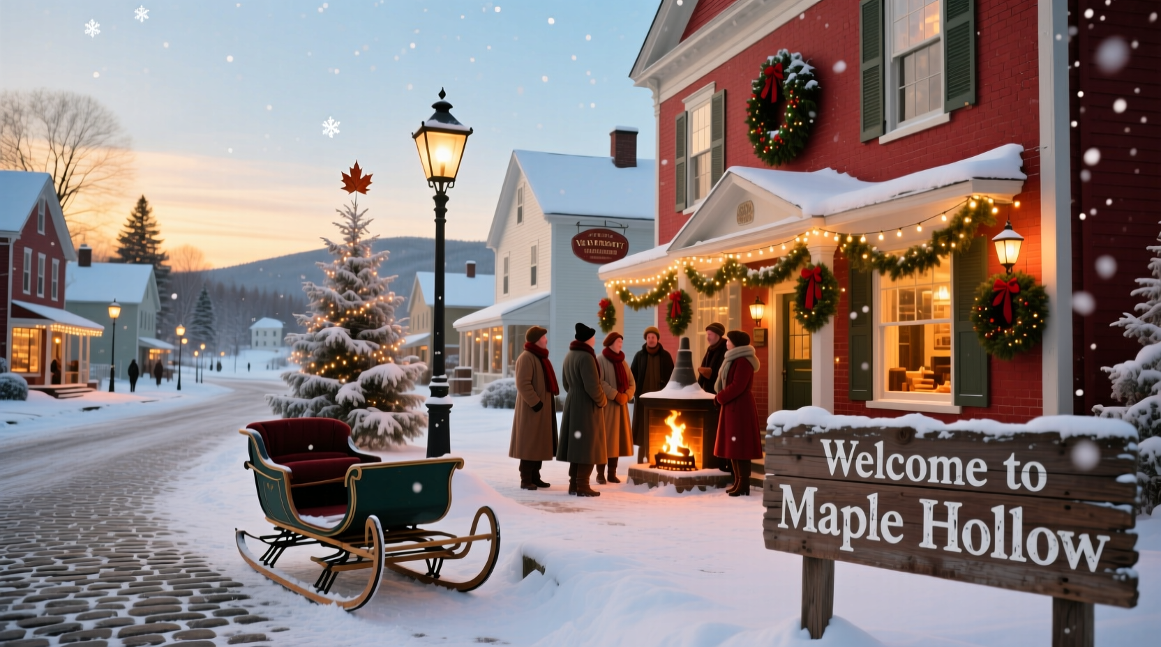 where was a very vermont christmas filmed