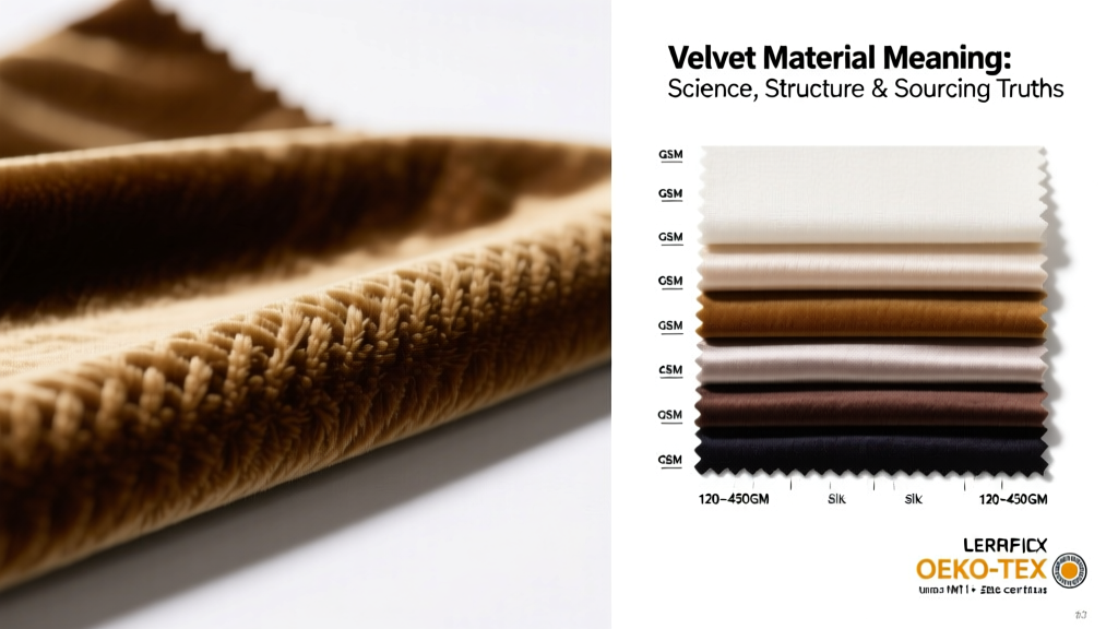 Velvet Material Meaning: Science, Structure & Sourcing Truths