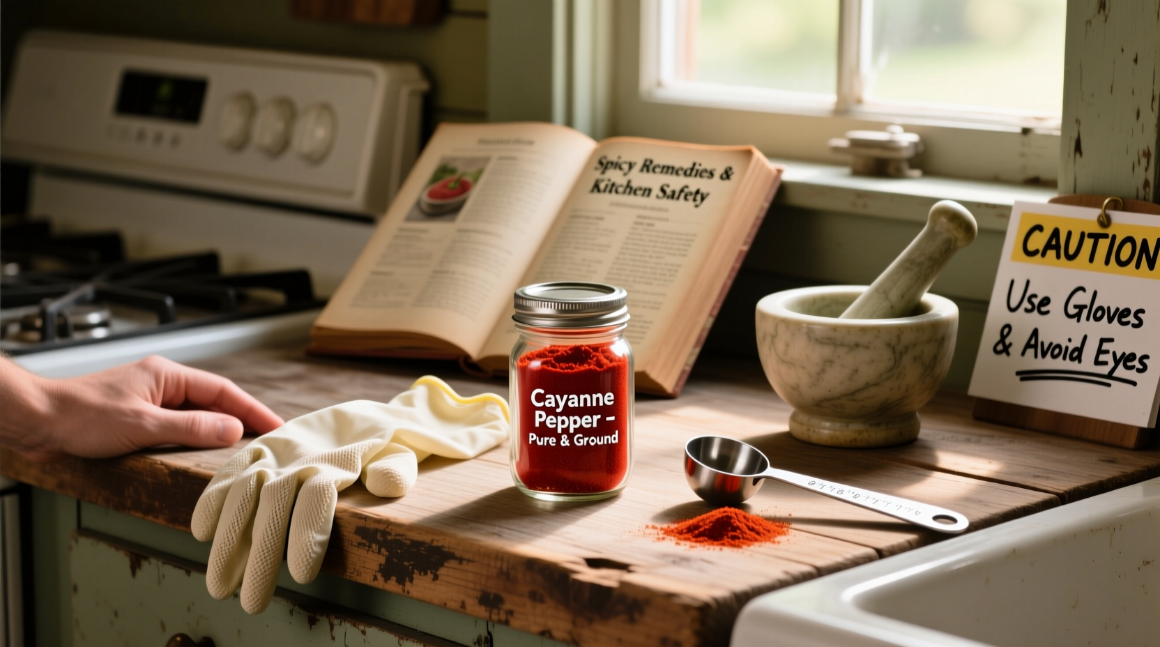 how to safely prepare and use cayenne pepper