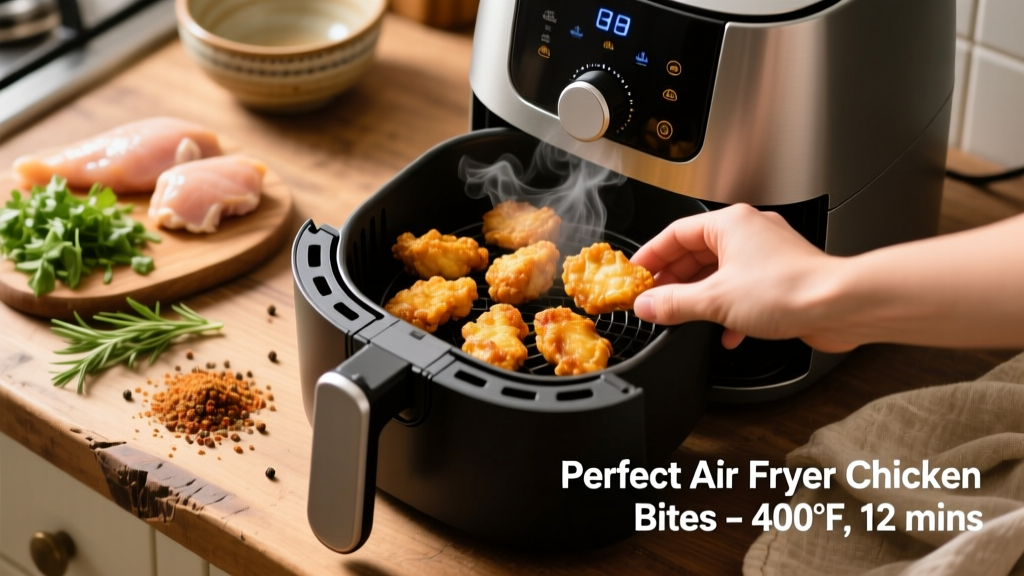 How to Air Fry Member's Mark Chicken Bites Perfectly
