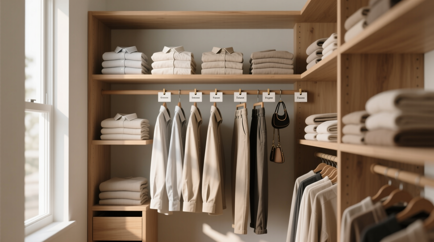 closet organization tips beyond the aesthetic illusion