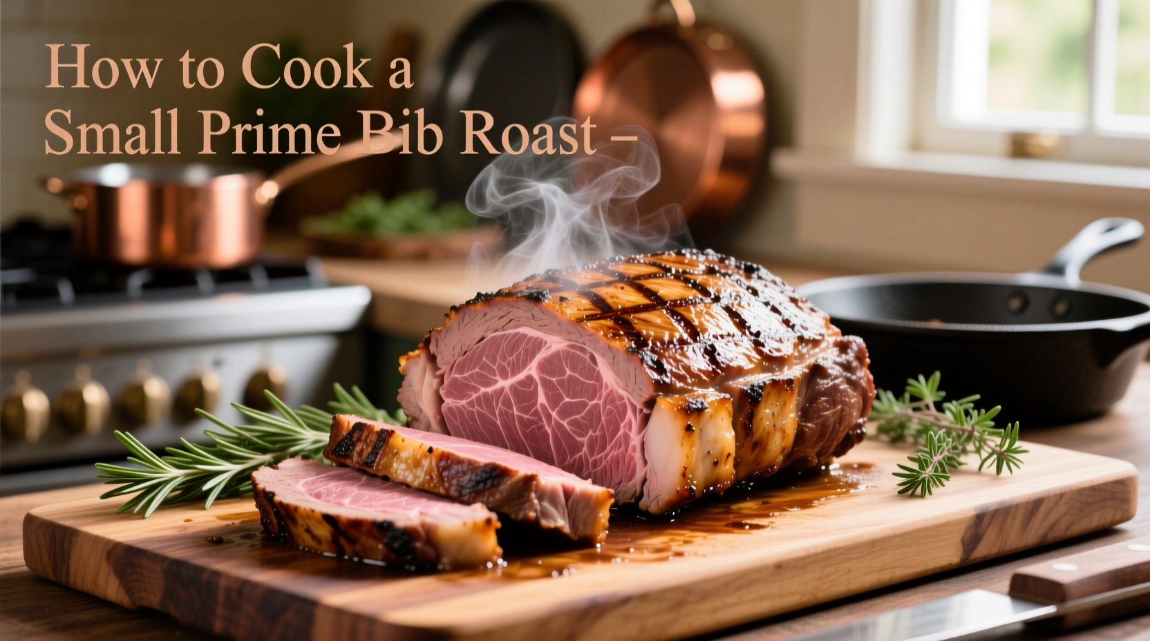 how do you cook a small prime rib roast