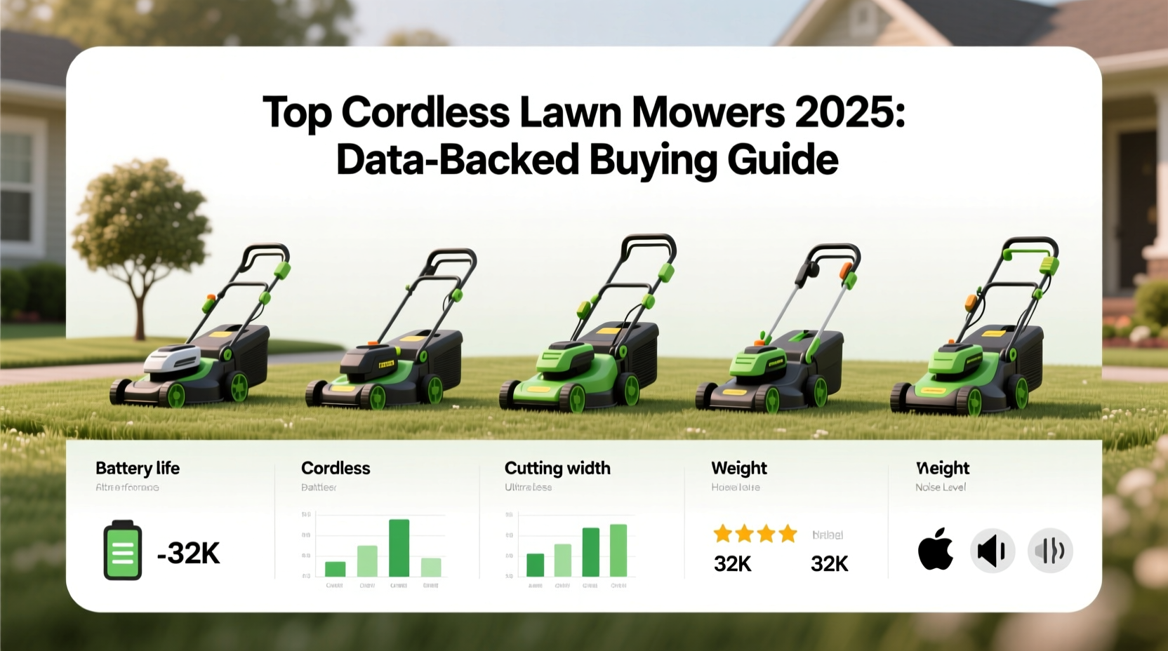 best selling cordless lawn mower