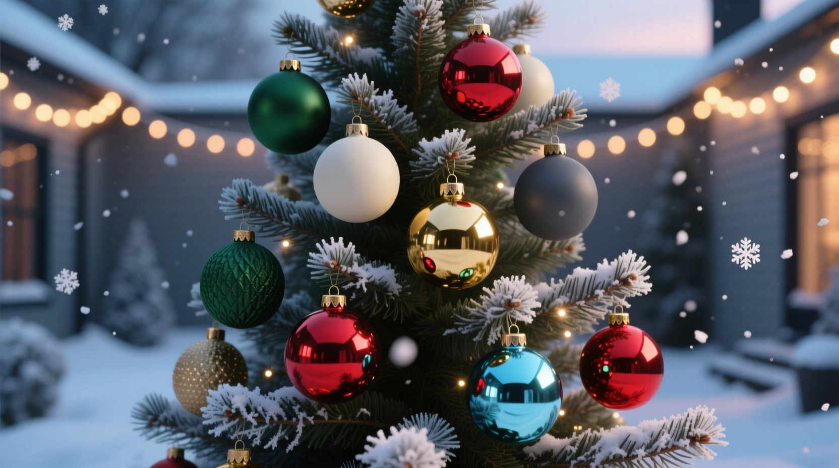 can you mix matte and glossy ornaments on the same tree design tips