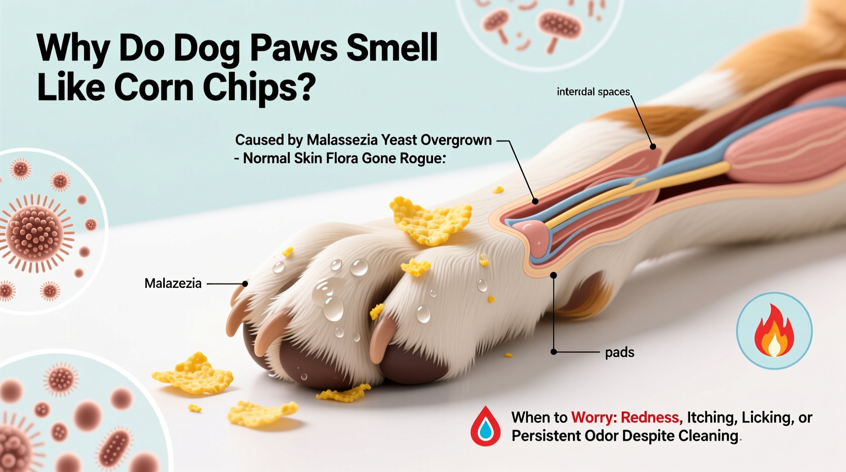 Why Does My Dog Smell Like Corn Chips Paws Explained And When To Worry