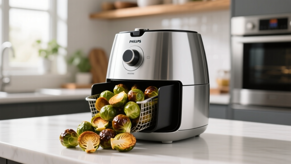Perfect Air Fryer Brussels Sprouts in a Philips Air Fryer