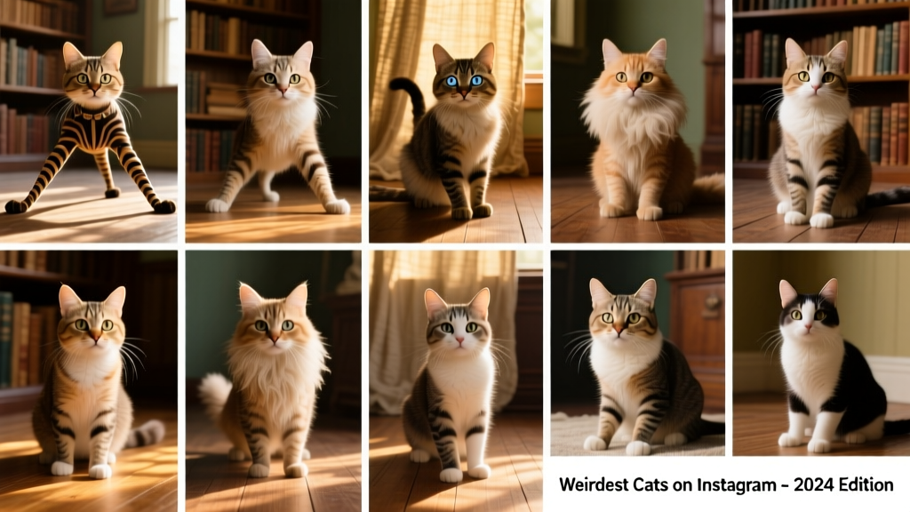 12 of the Weirdest-Looking Cats on Instagram