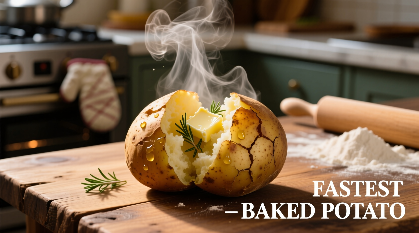 Fastest Baked Potato: 15-Minute Method (vs 90 Minutes)