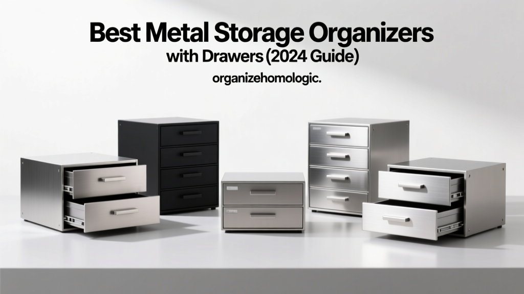 Best Metal Storage Organizers with Drawers (2024 Guide)