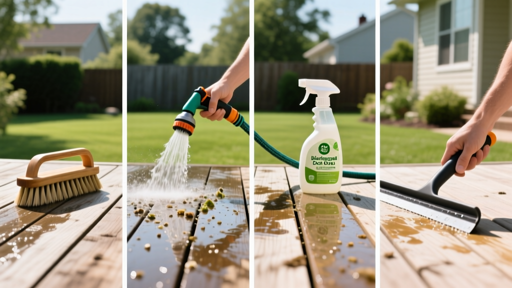 Proven: How to Clean Deck Without Steam Cleaner Fast