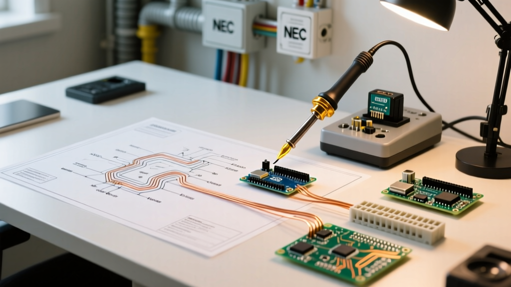 NEC Compliance Guide: Electrical Wiring for Lights Inspection