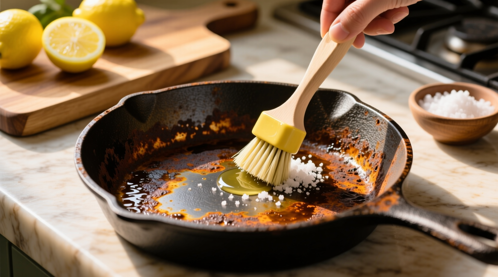 eco friendly rust removal for cast iron