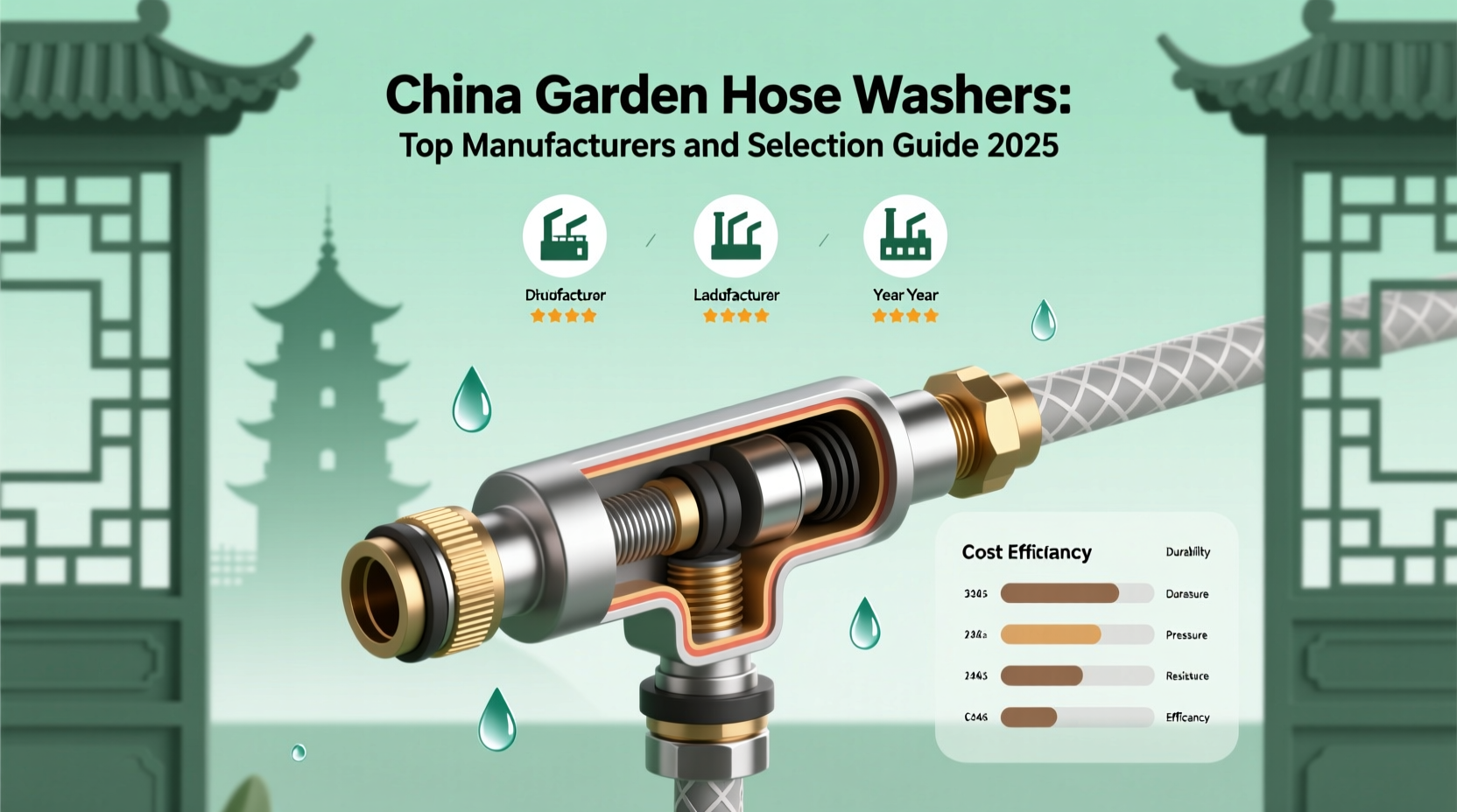 china best garden hose washers