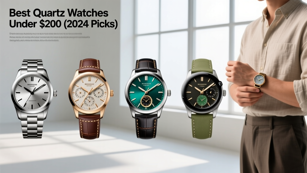 Best Quartz Watches Under $200 (2024 Picks)