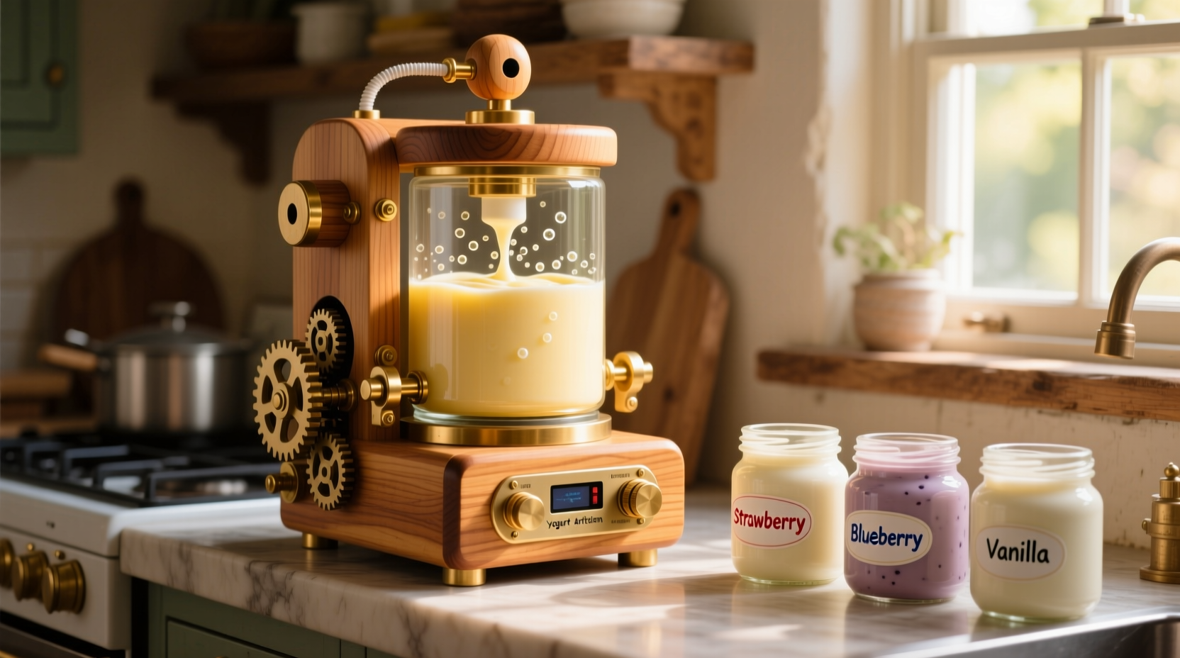 build a yobot for delicious homemade yogurt