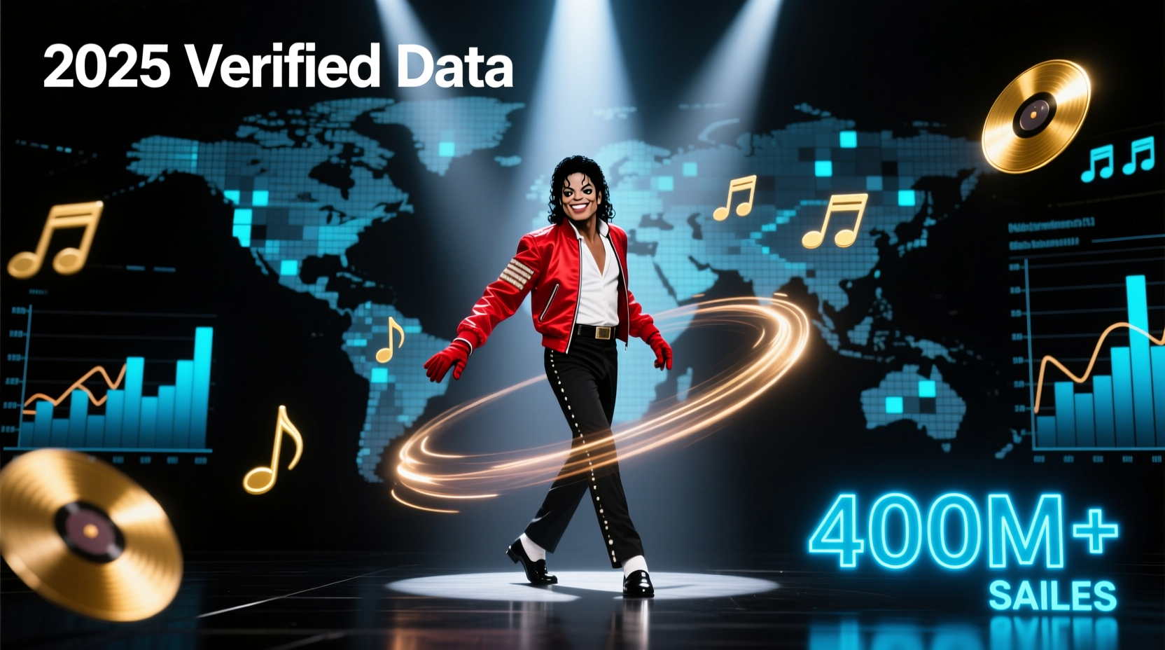 Michael Jackson: Best-Selling Music Artist of All Time (400M+ Sales) | 2025 Verified Data
