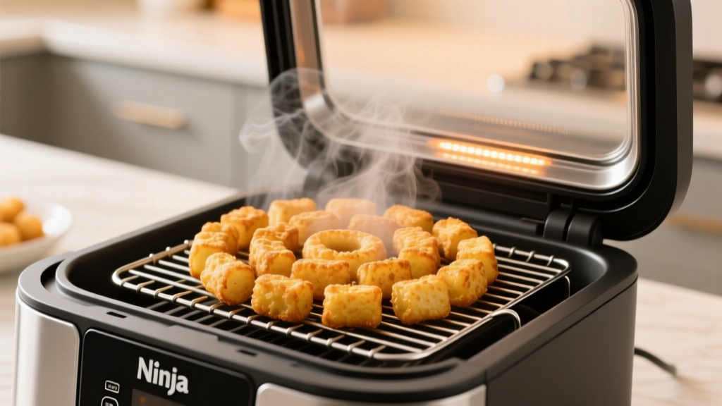 Perfect Tater Tots on Ninja Foodi Grill (Crispy Every Time!)