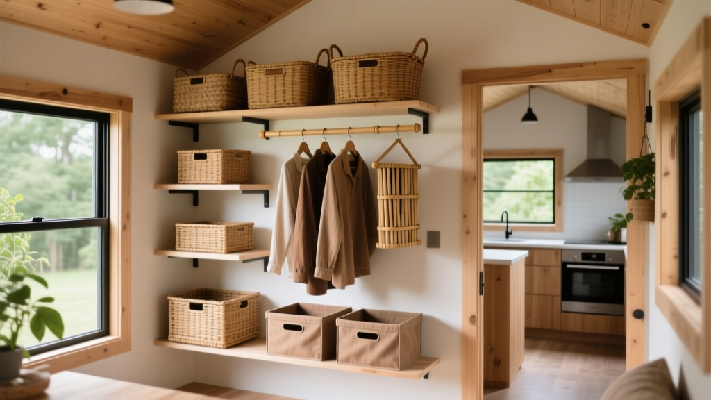 Tiny House Clothes Storage: Smart, Sustainable Solutions
