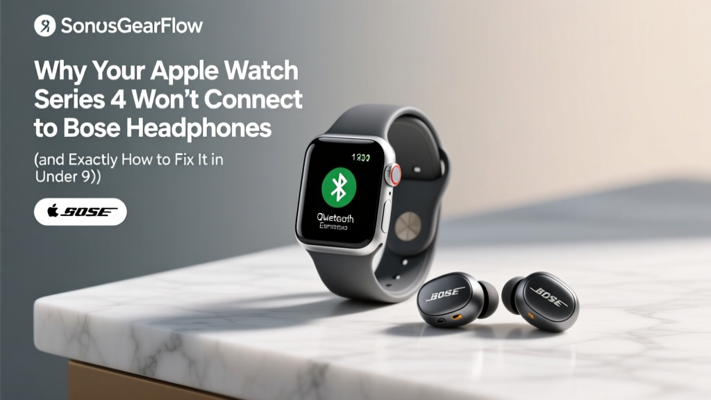 Apple Watch Series 4 Bose Headphones Fix (2026)