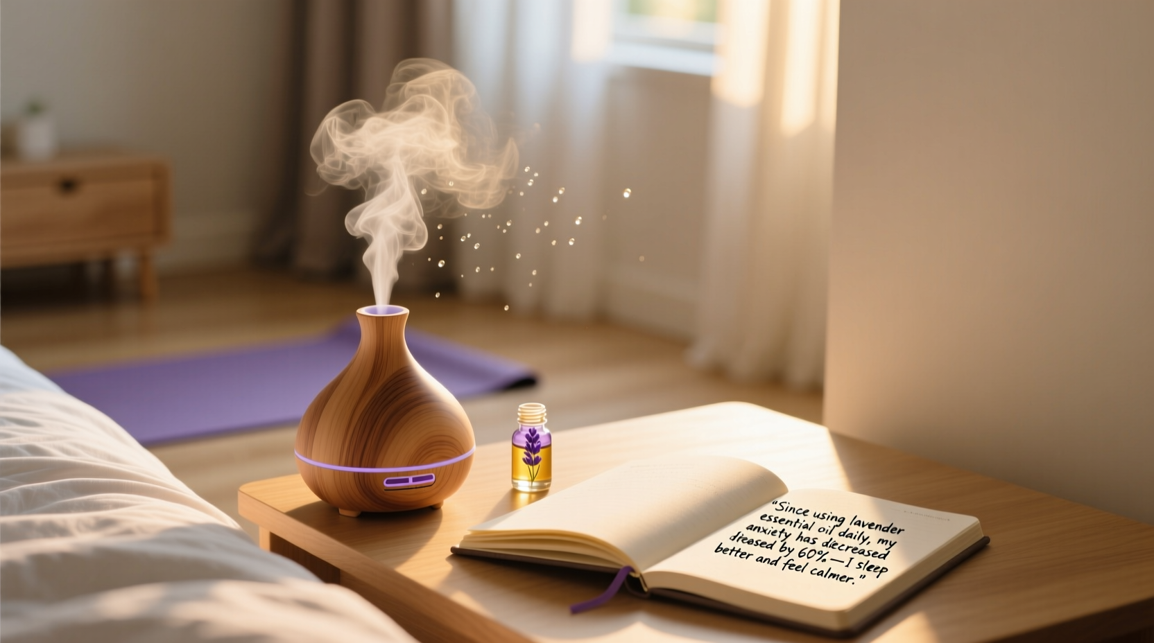 do aromatherapy diffusers help with anxiety real user results