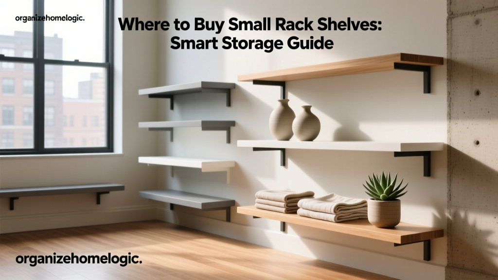 Where to Buy Small Rack Shelves: Smart Storage Guide
