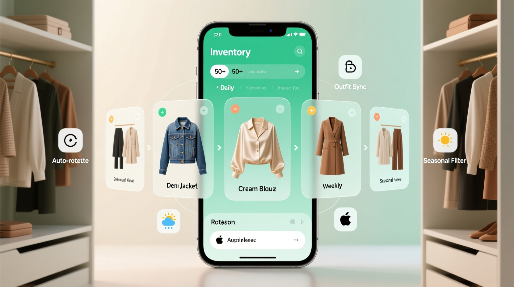 closet inventory app worth it for weekly outfit rotation