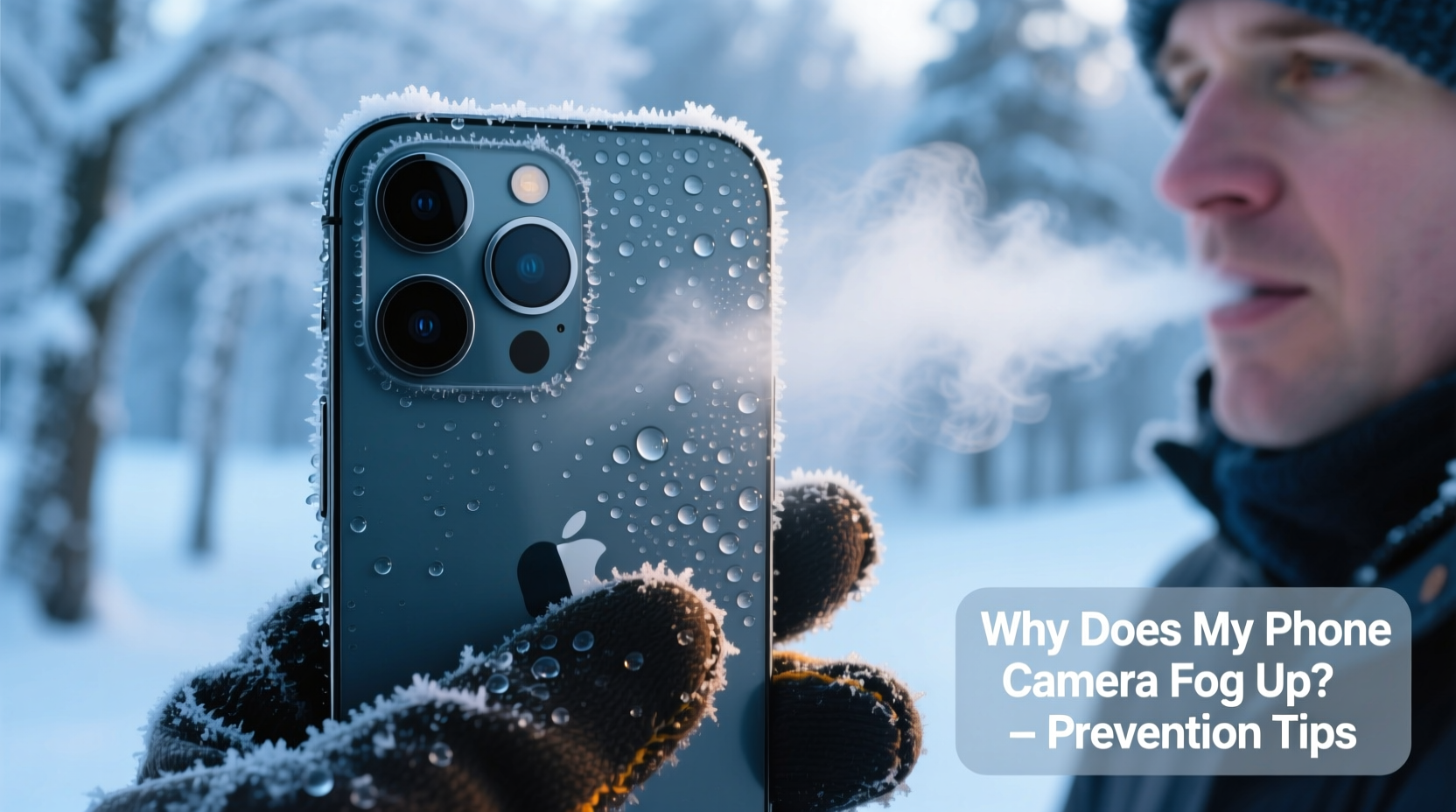 why does my phone camera fog up in cold weather how to prevent it