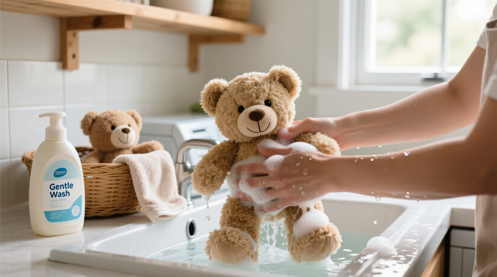 how to wash stuffed animals