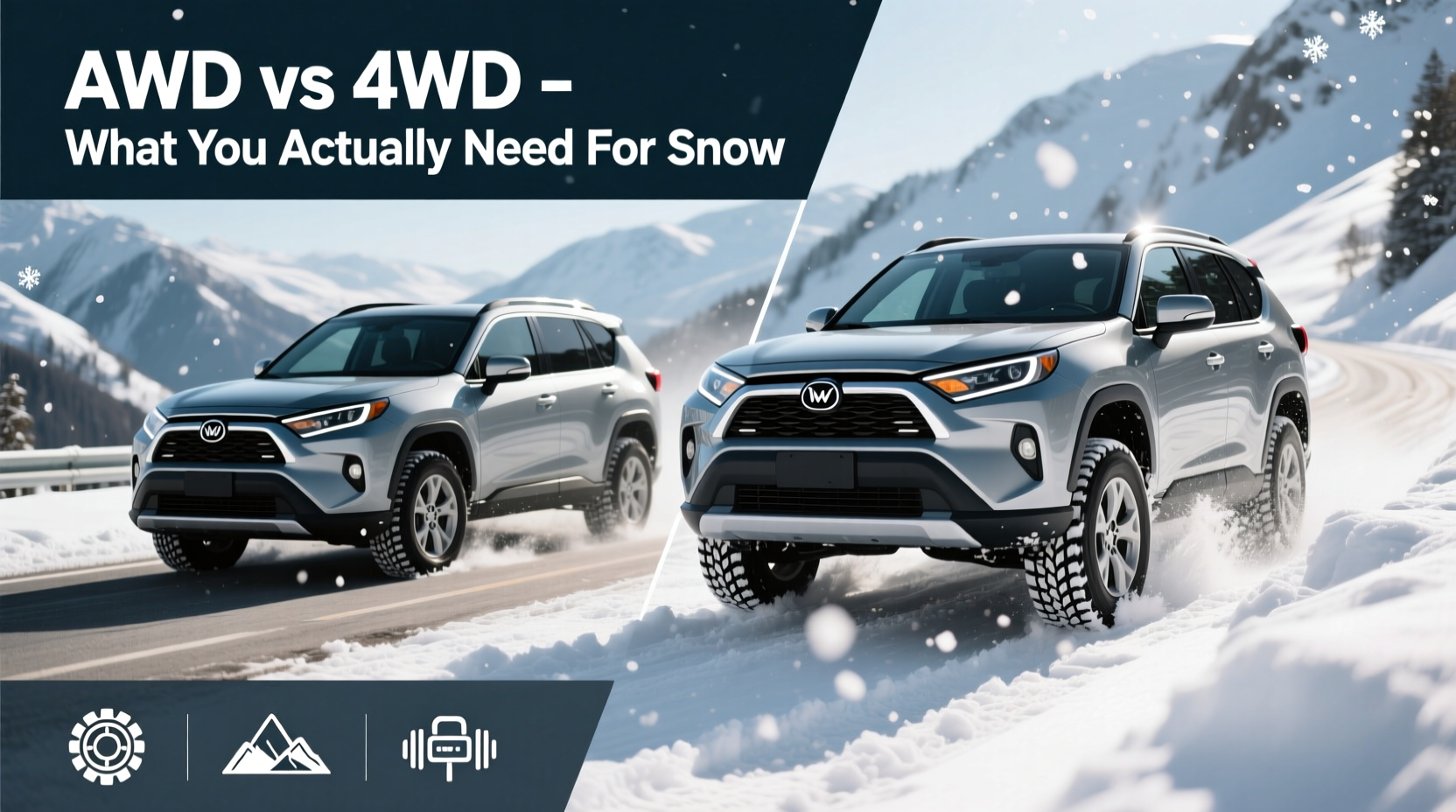 awd vs 4wd what do you actually need for snow