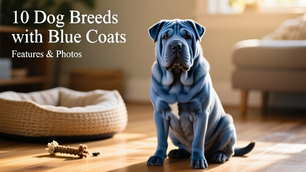 A blue Shar-Pei sitting alertly with characteristic wrinkles and small folded ears