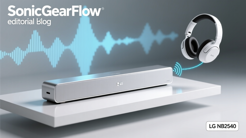 LG NB2540 Soundbar Wireless Headphones: How to Connect